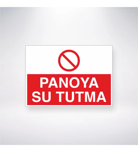 Panoya Su Tutma 21x28 Arkası Yapışkanlı Levha