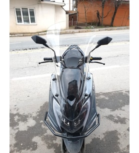 MOTOCAM Arora Safari PRO Ön Cam 2023-2026 Model 80cm Şeffaf Renkli 4mm UZUN