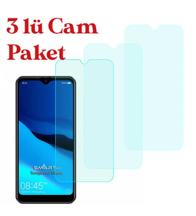 Reeder P13 Blue Temperli Kırılmaz Cam Ekran Koruyucu 3 Lü Set