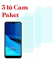 Reeder P13 Blue Temperli Kırılmaz Cam Ekran Koruyucu 3 Lü Set