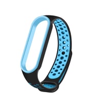 Xiaomi Mi Band 6 KRD-02 Suya Dayanıklı Delikli Renkli Silikon Kordon NO2