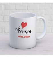 KİŞİYE ÖZEL HEMŞİRE MESLEK KUPA BARDAK