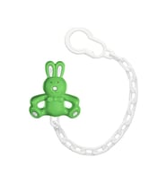 Wee Baby Hayvan Figürlü Emzik Askısı Yeşil Tavşan / 903