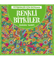 Renkli Bitkiler - Yetişkinler İçin Boyama