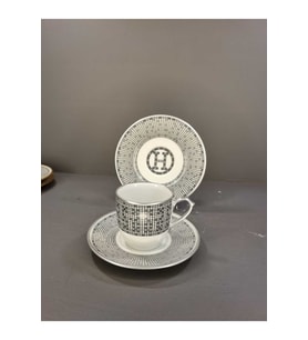 KONYAX 6 KİŞİLİK KAHVE SETİ TRUVA PLATİN