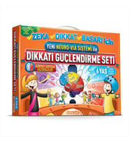 Dikkati Güçlendirme Seti Anasınıfı – 6 Yaş- Neuro-Via