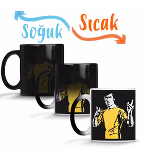 Bruce Lee Sihirli Kupa Bardak Porselen