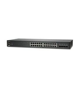 SONICWALL 24port 410W FULL PoE 02-SSC-8377 GIGABIT 4XSFP+ Yönetilebilir Switch RackMount