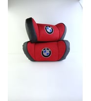 BMW OTO İKİLİ BOYUN YASTIĞI (Kırmızı)