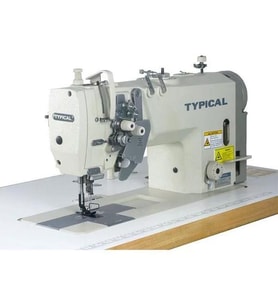 Typical GC-9450H Çift iğne küçük ve büyük mekik iptalli mikro yağlamalı orta ve kalın mat. için