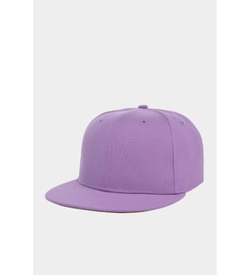 Basic Street Snapback Hiphop Cap Lila Şapka