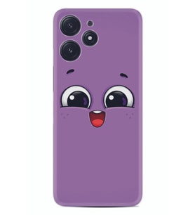 Xiaomi Poco M6 Pro 5G Kılıf Silikon Desen Özel Seri Purple Sweety 1717