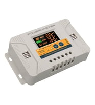 Powermaster PM-10A 12V-24V 10A 4 USB li Dijital Otomatik Solar Şarj Regülatörü Akü Şarj Kontrol Cihazı 12-24 Volt