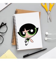 Power Puff Girls Buttercup Tasarımlı Defter