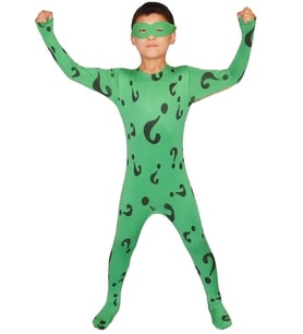 Riddler Bilmececi Kostümü