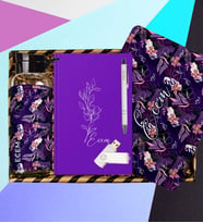 eJOYA Kişiye Özel Defter & Kalem & Matara & Mousepad & Usb Bellek Hediye Kutusu 112963