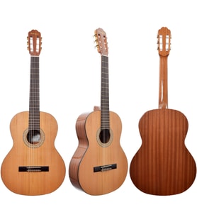Rodriguez RC544MN Klasik Gitar (4/4 Gül)  Tam Boy Öğrenci Gitarı Sap Ayarlı