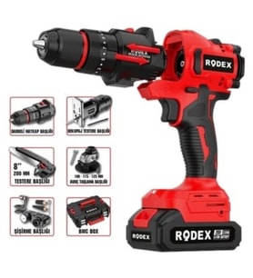 Rodex Akülü Çok Amaçlı 5 Fonksiyonlu Makine