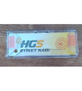 Hgs Etiket Kabı (Hgs Takmatik) (2 Adet) HGS kap