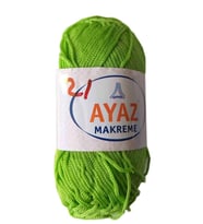 Angel Çanta Aksesuar 100 Gram Polyester Makrome No:21 Fosforlu Yeşil
