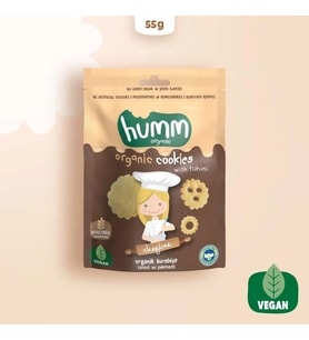 Organik Tahinli ve Pekmezli Vegan Kurabiye 55 Gr