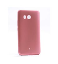 HTC U11 Uyumlu Kılıf Zore Premier Silikon Kapak (Rose Gold Altın)