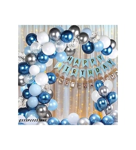 Çıtıpıtıstore Lüks Doğum Günü Balon Zincir Set