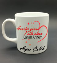Anneler Gününe Özel Kişiye Özel Kupa