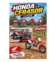57443 SUN-Honda CFR450R Kırmızı 1:12