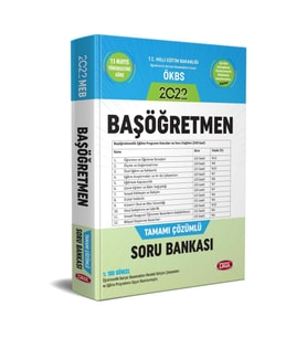 BAŞÖĞRETMEN SORU BANKASI TAMAMI ÇÖZÜMLÜ 2022 - DATA 