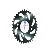 RACING SYM 250 WOLF ARKA DİŞLİ 520-35T İÇ 65X4 DELİKLİ IND ÖM