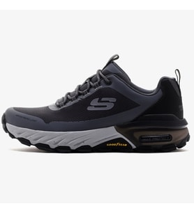 Skechers Max Protect Water Repellent Memory Foam Mens Sneaker Hafızalı Taban Su İtici Erkek Outdoor Yürüyüş Ayakkabısı Gri