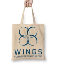 BTS WINGS Bez Çanta Uzun Saplı