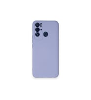 Tecno Pova Neo Kılıf Nano İçi Kadife Silikon - Lila