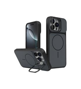 Joko Apple İphone 16 Pro Max Pale Magsafe Standlı Kapak - Siyah