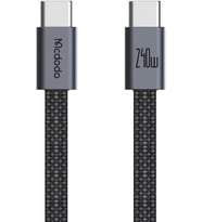 CA-9900 USB-C to USB-C 240W Manyetik Ultra İnce Hızlı Şarj Kablosu 1m