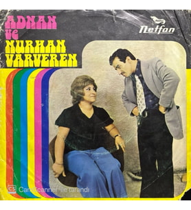 Adnan ve Nurhan Varveren Gıdıkla Beni 45lik Plak (Karışık)