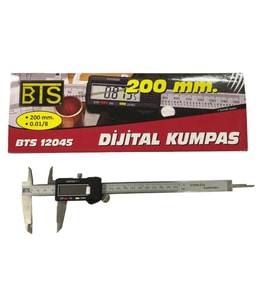 Mey İthalat® Bts 12045 Dijital Kumpas 200 mm