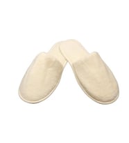 Kadife Terlik Kaymaz İnce Taban  Krem-39-42