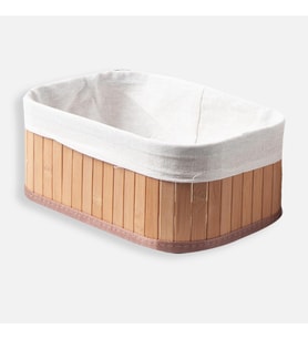 Bambu Katlanır Çok Amaçlı Sepet 40X30X16