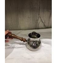 Pirinç Kakma İşlemeli Osmalı Cezvesi 3” İnc