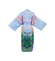 Mayovera  Tasarım VERA BOHEME  Blue Dream Kimono Plaj Elbisesi (Siyah)