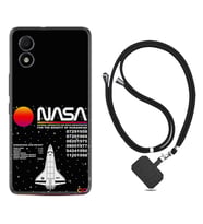 TCL 303 Kılıf Resimli Boyun Askılı İpli Desenli Silikon Nasa 2 1407