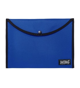 Jacbag Saks Mavi Erkek A4 Çıtçıtlı Dosya Defter Tablet ve Evrak Çantası