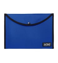 Jacbag Saks Mavi Erkek A4 Çıtçıtlı Dosya Defter Tablet ve Evrak Çantası