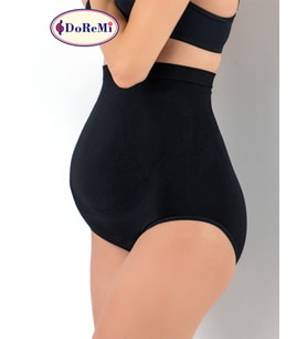 Yüksek Bel Hamile Slip (Siyah)
