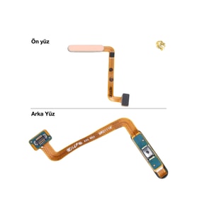 Samsung Galaxy A23 Parmak İzi Filmi ile Uyumlu Altın Parmak izi film kablosu parmak izi sensörü filmi home tuşu film kablosu touch id film kablosu parmak izi soketi