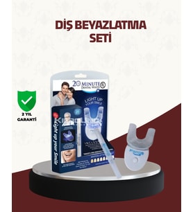 Evde Kullanıma Uygun LED Teknolojili Diş Beyazlatma Kiti