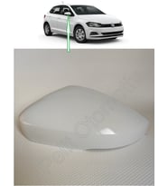 POLO SOL AYNA KAPAĞI 6R0857537B / 6R0857537B GRU (BEYAZ BOYALI)