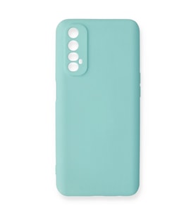 Realme 7 Kılıf Nano İçi Kadife Silikon - Turkuaz